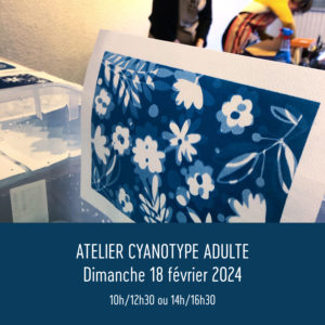 atelier cyanotype adulte 2024